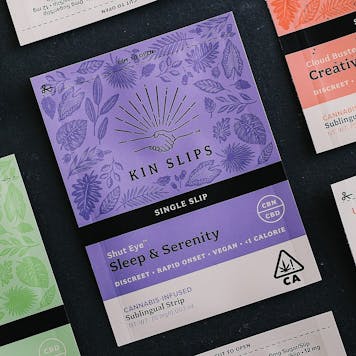 Photo of Shut Eye Sublingual Strip | 5mg CBN + 5mg CBD