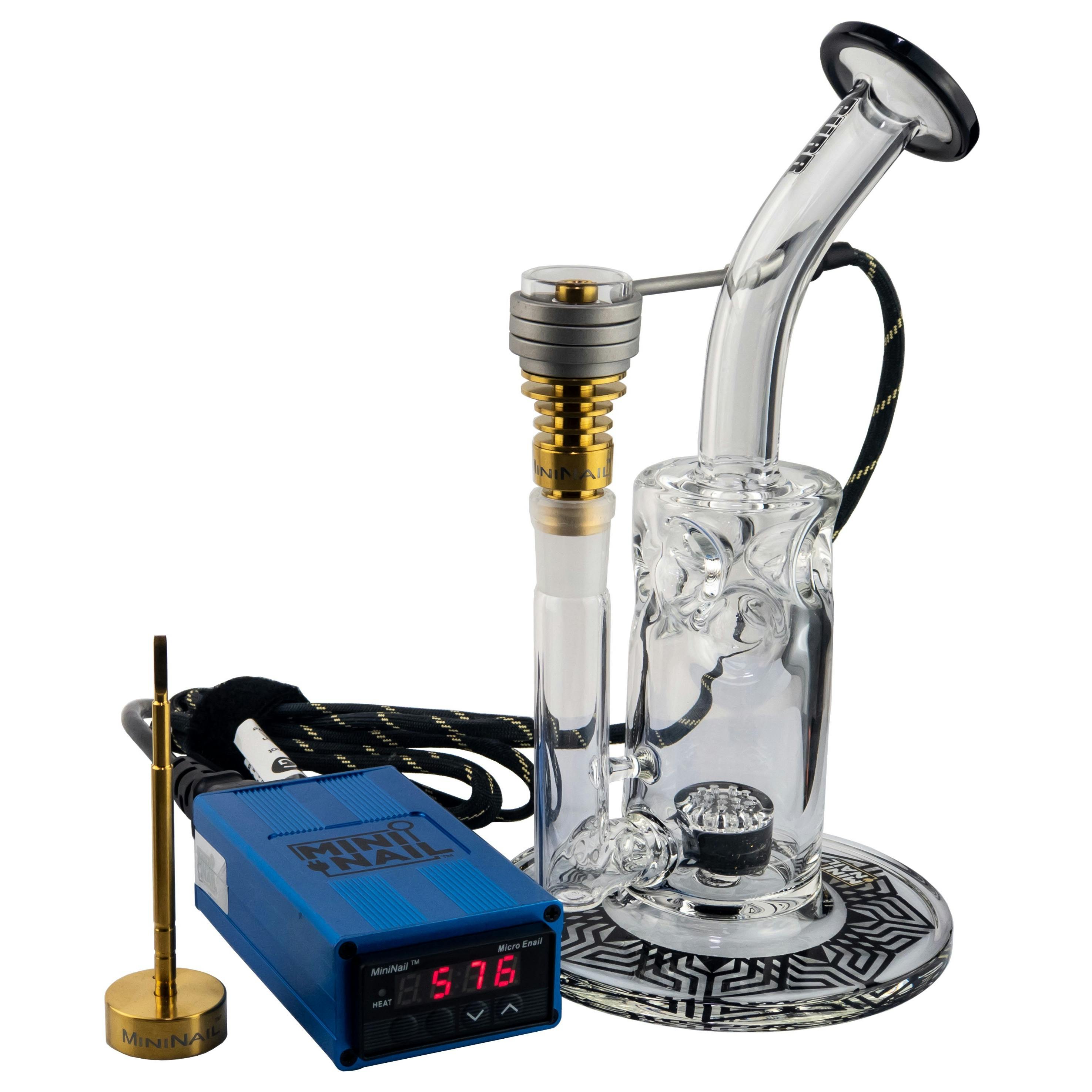 MiniNail MiniNail x Purr Swiss Rig & Micro Enail Complete Set Leafly