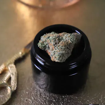 Photo of 1 fl oz 30ml Ultraviolet Glass Jars/ 2 pack