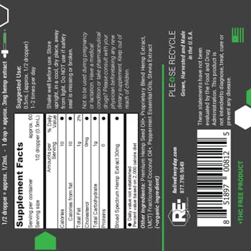 Photo of RE-LIVE - 1800mg - Refreshing Mint -1oz