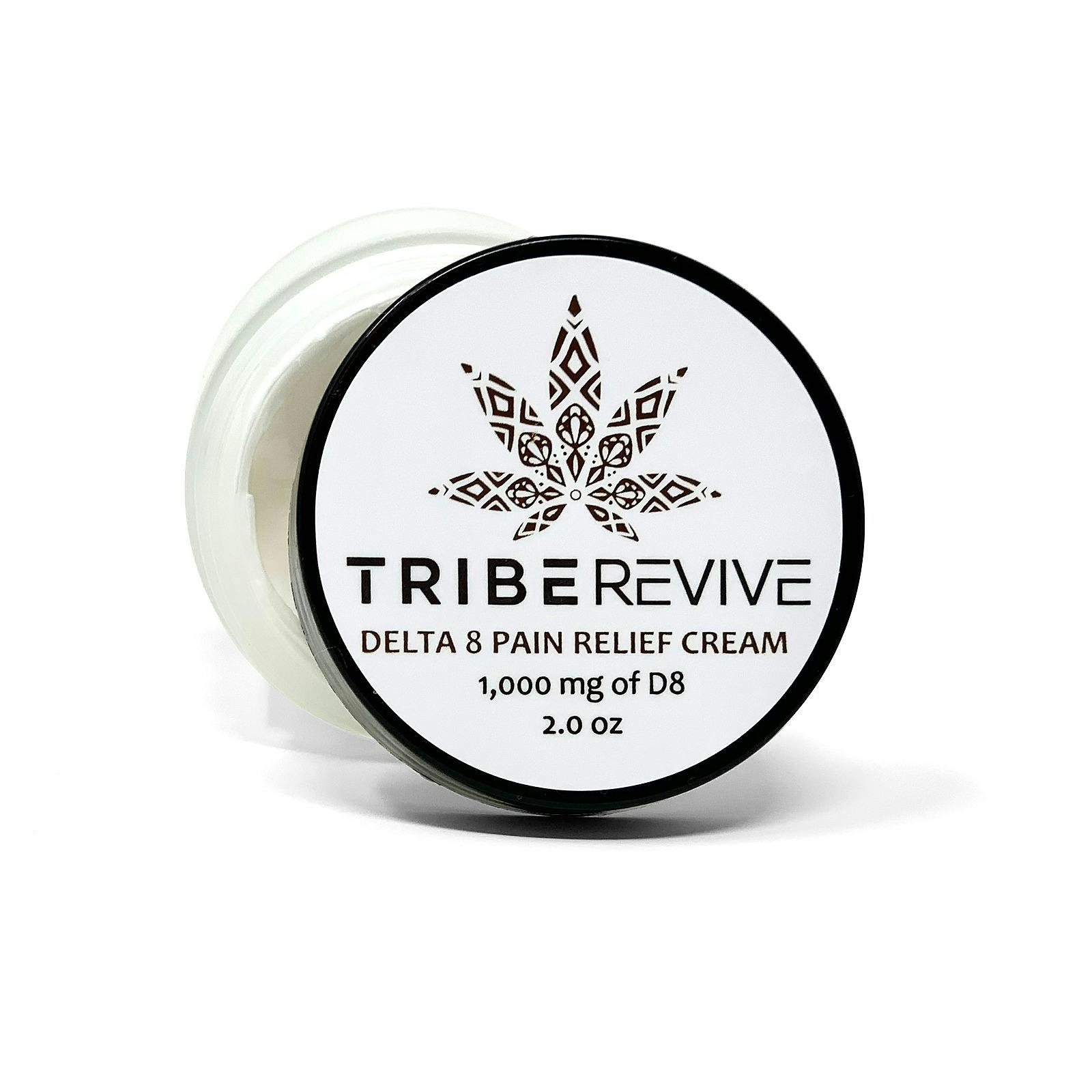 TribeTokes Delta 8 THC Pain Relief Cream Topical Muscle + Nerve