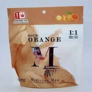 Photo of 1:1 Medicine Man Gummies - Sour Orange