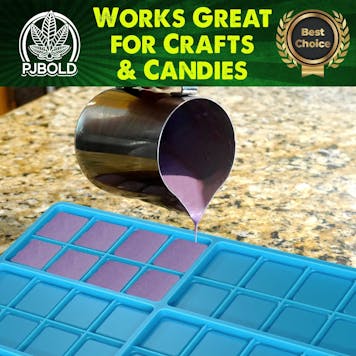 Photo of Plain Candy Bar Mold, 6 Cavity, Blue