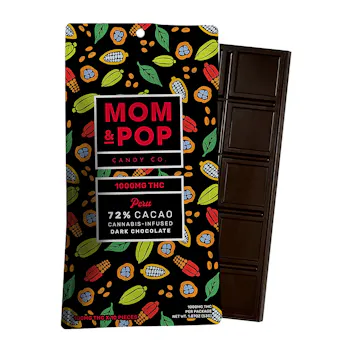 Photo of 1000mg Dark Chocolate Bar by Mom & Pop Candy Co.