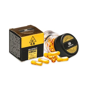 Product image for CBD Capsules 25mg 10 Pack