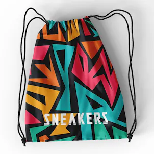 Photo of Sneakers Drawstring Backpack - Energize