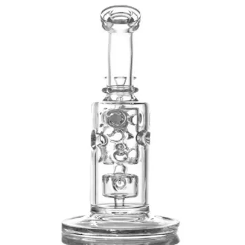 Photo of 8" Mini Barrel to Swiss Perc Water Pipe