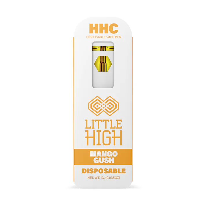 Little High: Little High - HHC Indica - Mango Gush - 1 Gram Disposable Pen  | Leafly