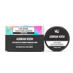 Photo of Ashram Kush Live Rosin Cold Cure Badder