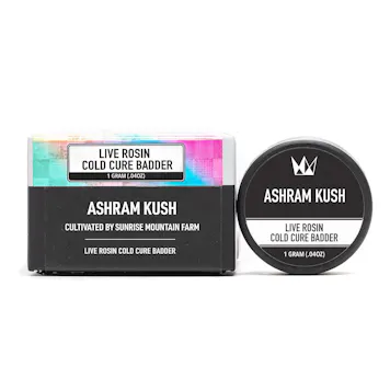 Photo of Ashram Kush Live Rosin Cold Cure Badder