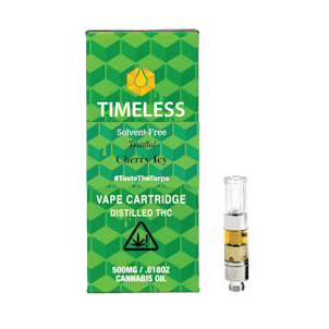 Photo of Timeless Cherry Icy 500mg Vape Cartridge (Chill)