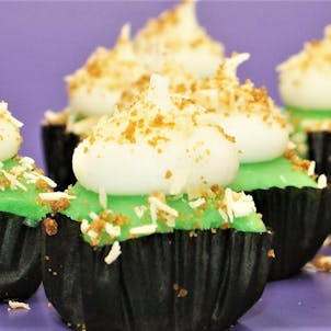 Photo of Key Lime Coconut Mini Cupcakes