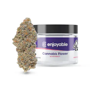 Photo of Enjoyable "Sherbet" Indoor Flower (3.5 Grams)