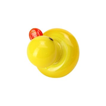Photo of Yellow Duck Themed Glass Carb Cap