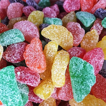 Photo of Hemp Based Fruits Shape Sour Gummies