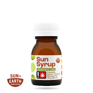Photo of Sun Syrup - Mandarin Lime, 1 oz / 250 mg
