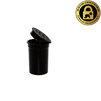 Product image for GriploK 6 Dram Child-Resistant Pop Top Bottles (0.08/Unit)