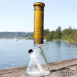 Product image for Fully Etched Alchemy Beaker by Illuminati Glass