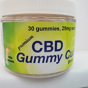 Photo of 25mg CBD Gummy Cubes - Pina Colada 30 count