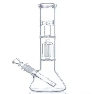 Photo of 11.5" 4 Arm Tree Perc Beaker Bong