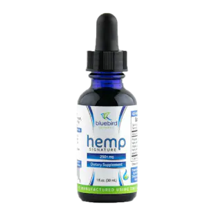 Photo of Bluebird Botanicals Signature 250mg CBD Oil