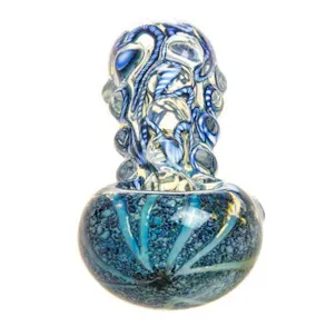 Photo of "Bubbled Tubing" Glass Spoon