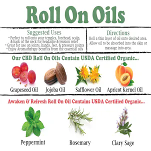 Photo of 3 Pack of Roll On Blends (300mg CBD Total)