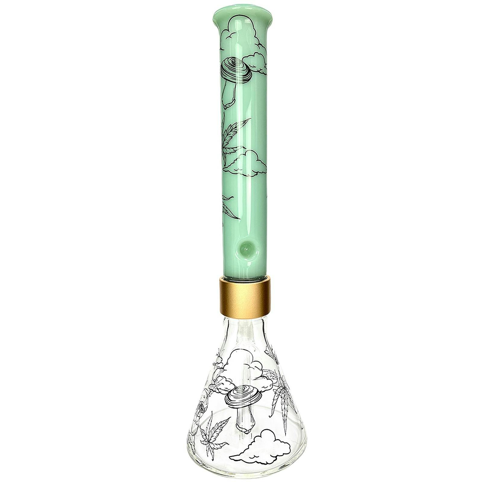 CaliConnected Online Prism Pipes 18” Sky High Beaker Bong