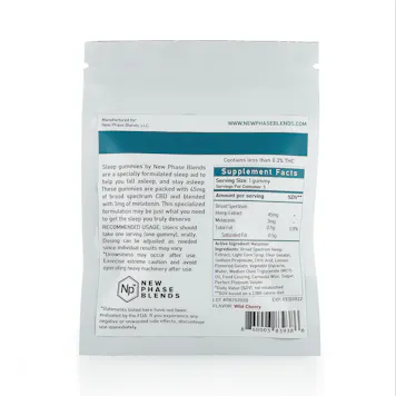 Photo of CBD Gummies for Sleep