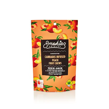Photo of Peach Sativa 100mg THC Fruit Chews - Washington