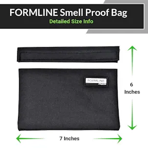 Photo of Smell Proof Bag - 7x6 Inches by Formline Supply