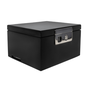 Photo of Hakuna Legacy Series Fingerprint Lock Box - Black