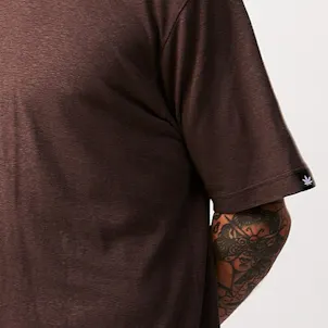 Photo of Afends Mens Classic - THC Essential - Hemp Retro T-Shirt - Coffee