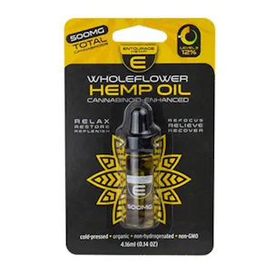 Photo of Entourage WholeFlower Hemp Oil (4.16ml, 500-1000mg CBD)