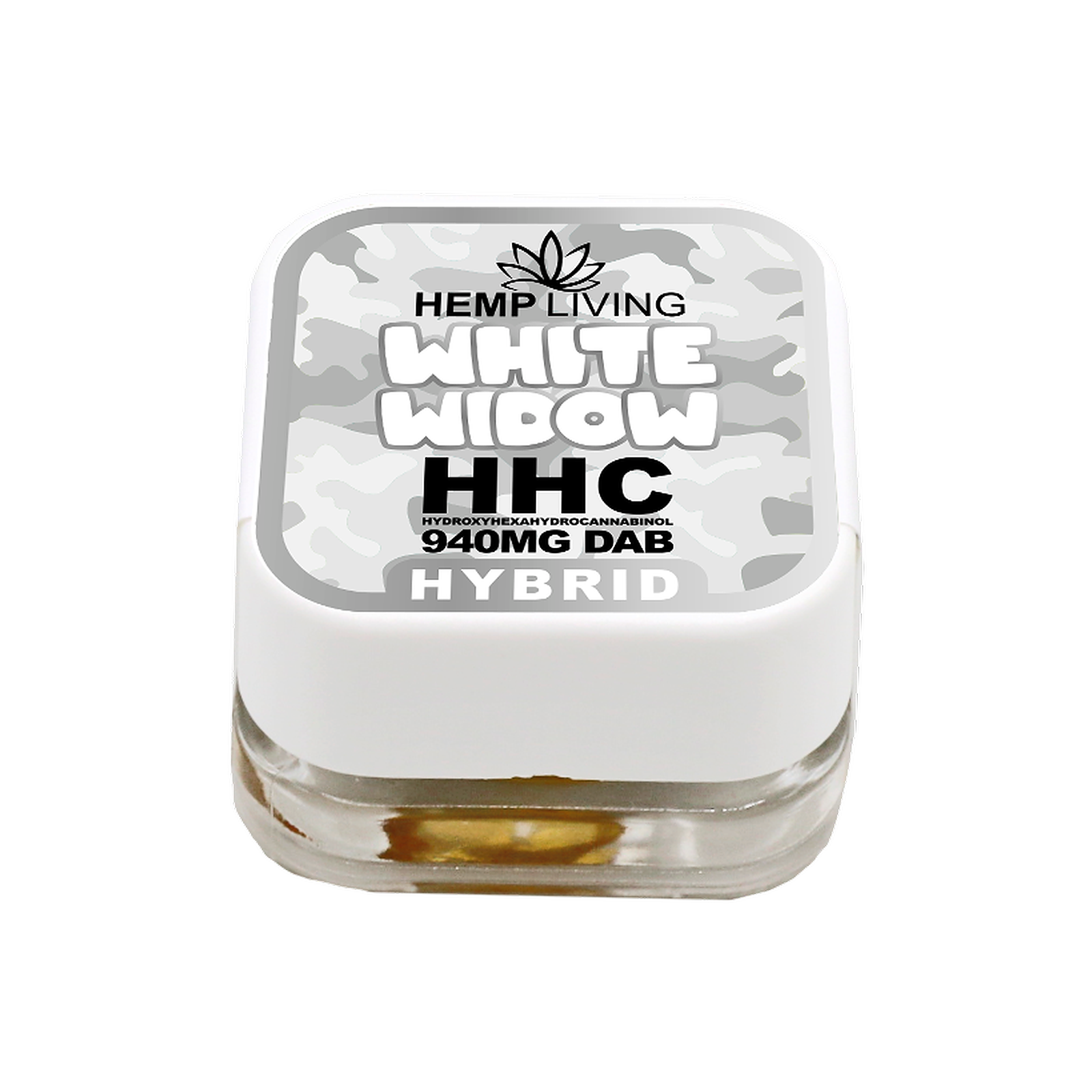 Hemp Living: Hemp Living HHC Dab Wax 1g Jar - White Widow 940mg | Leafly