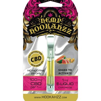 Photo of Hemp Hookahzz- Hemp CBD E-Liquid Prefilled Cartridge(Pink Diva) 100mg