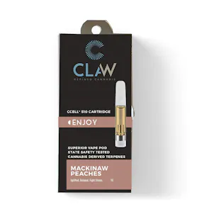 Photo of Claw - Mackinaw Peaches - 1g 510 Cartridge