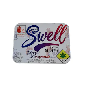Photo of Sativa Berry Pomegranate Mints 100mg 20-pack