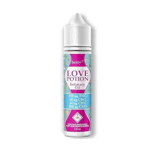 Photo of Love Potion Intimacy Oil - Original 100mg THC, 200mg CBD, 50mg CBN, 50mg CBG