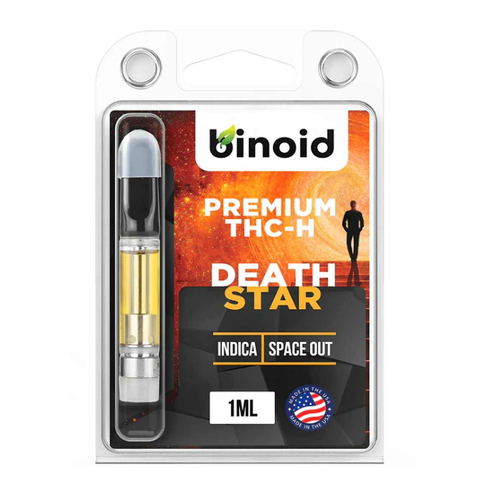 Binoid: THC-H Vape Cartridge - Death Star | Leafly