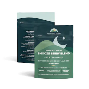 Photo of Snooze Berry Blend CBD/CBN Gummies