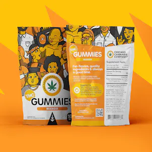 Photo of Chicago Cannabis Company 10mg THC Mango Gummies