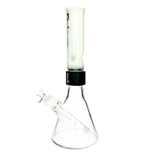 Photo of Prism Pipes 14” White Prism Beaker Bong