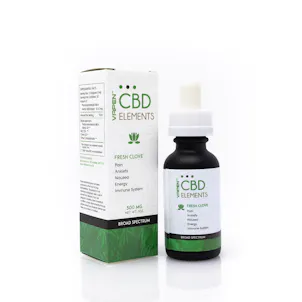 Photo of CBD Elements Tincture Clove - 500MG