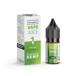 Photo of CBD E-LIQUID Classic Hemp | 10ml