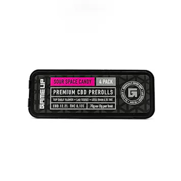 Photo of Sour Space Candy CBD Preroll 4 Pack