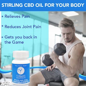 Photo of CBD Muscle & Joint Formula | 750mg | CBD w/ Glucosamine, Chrondroitin, & other natural ingredients