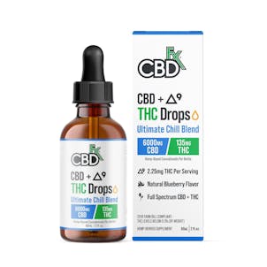Photo of CBD + Delta-9 THC Drops: Ultimate Chill Blend (1500-6000mg)