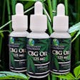 Product image for 125mg Cannabigerol CBG Oil, all organic ingredients, in unflavored, cinnamon, and citrus