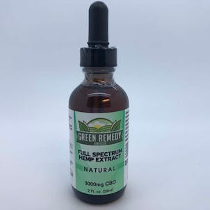 Photo of Green Remedy 3000mg Full Spectrum Hemp CBD Extract – All Natural